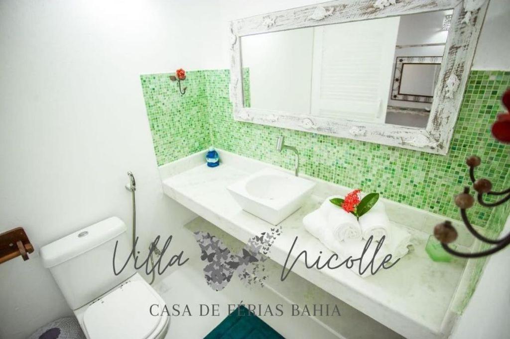 Villa Nicolle - Bahia - 프라이아 두 에스펠료 외부 사진