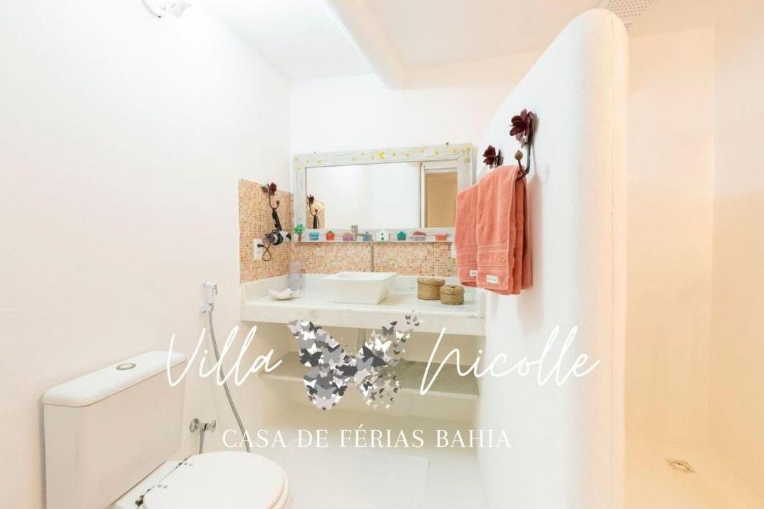 Villa Nicolle - Bahia - 프라이아 두 에스펠료 외부 사진